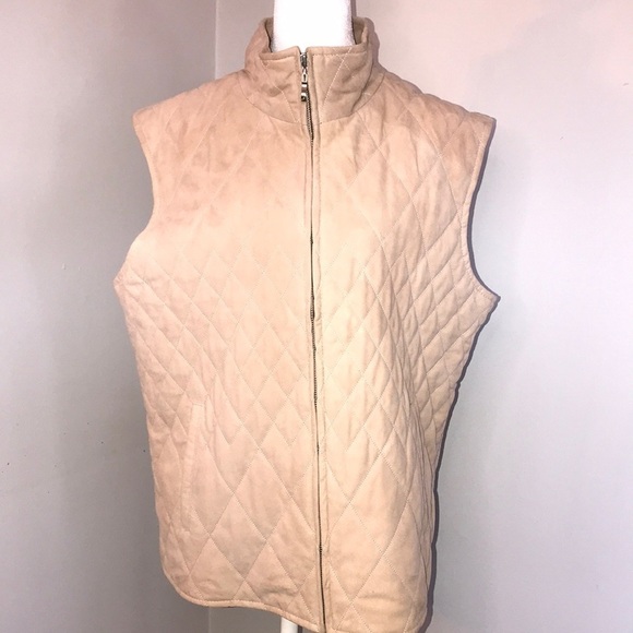 Como Sport Titanium Suede Vest Size XL​​​ - Picture 1 of 7